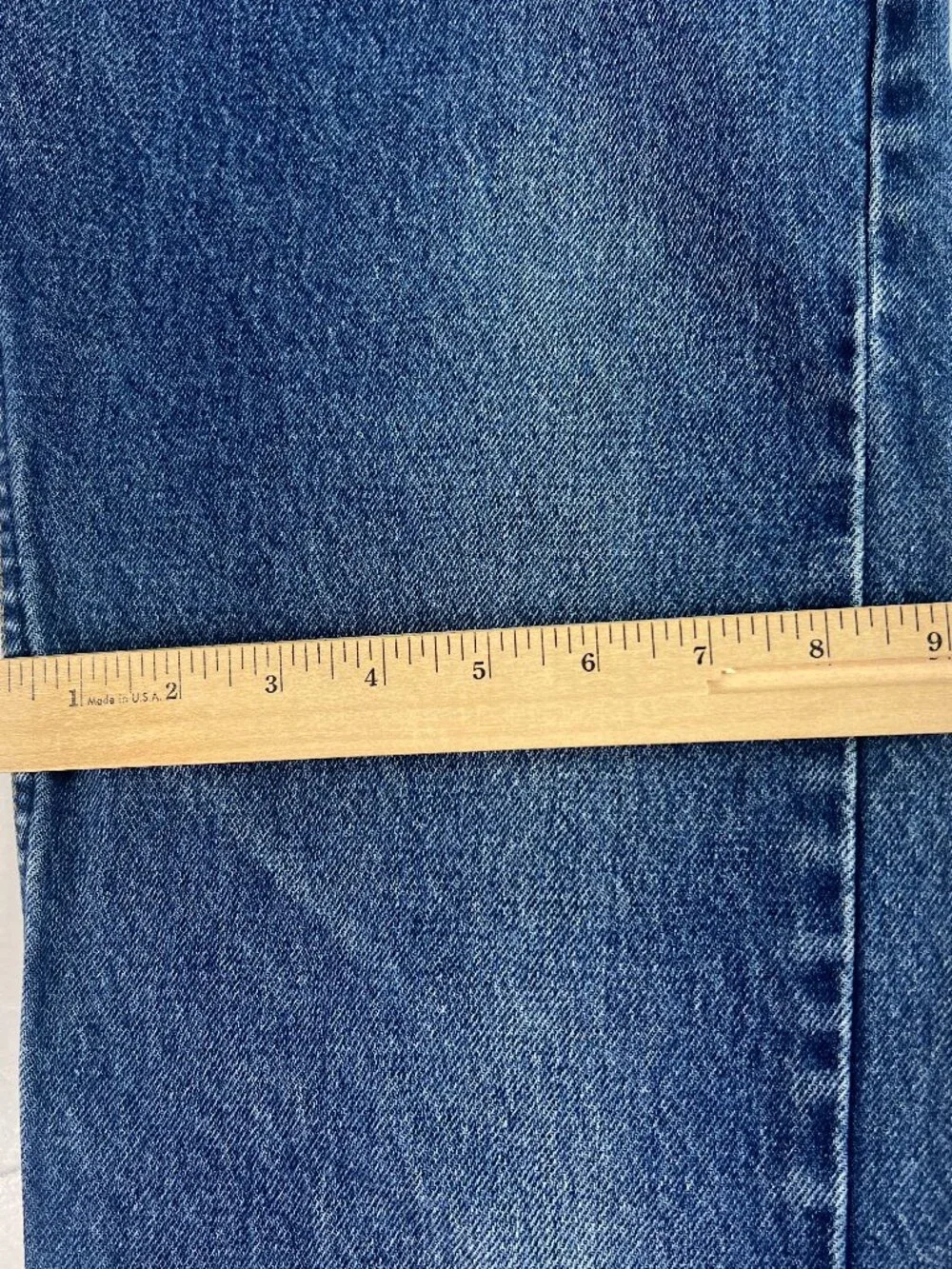 VTG 80s Levi's Jeans Men's 32x32* 505 Straight Blue Faded Cotton Denim Tag 34x34